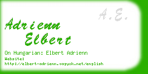 adrienn elbert business card